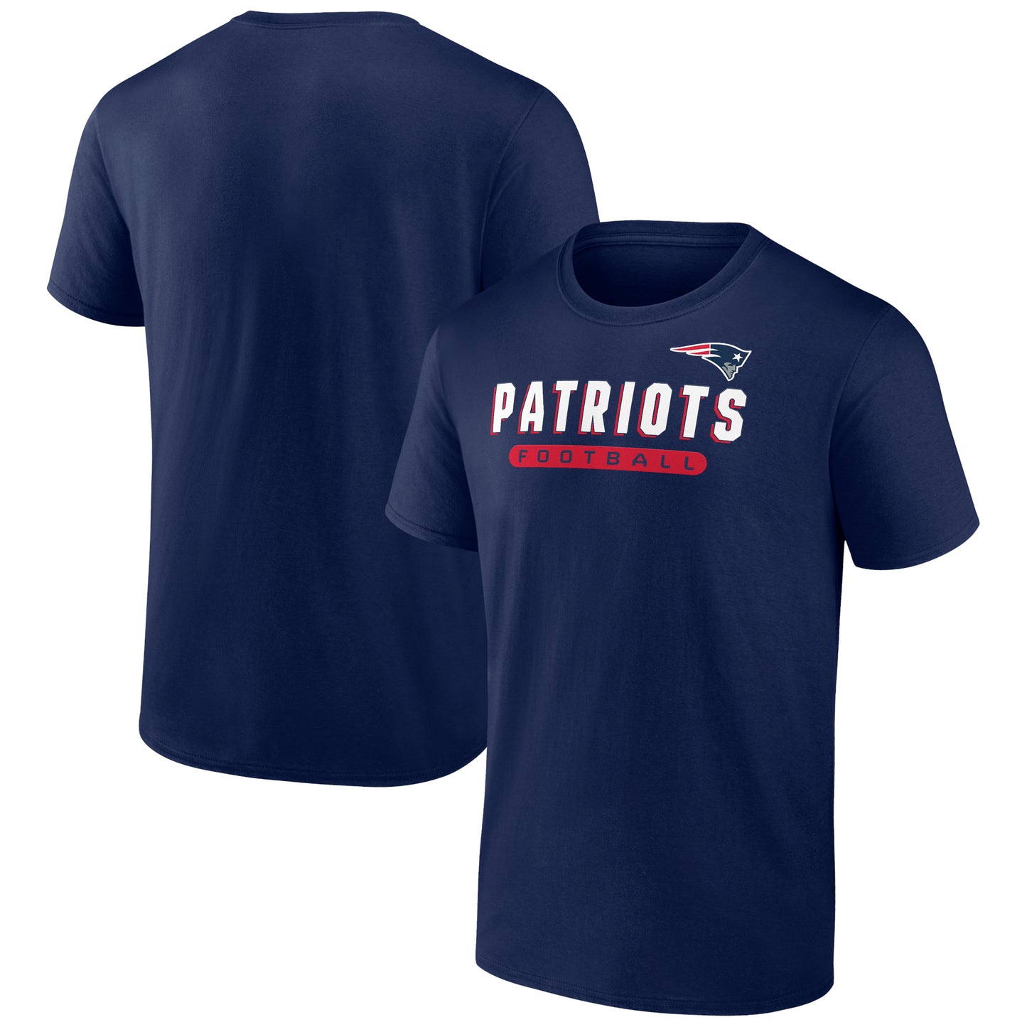 Men's Navy New England Patriots Spirit T-Shirt