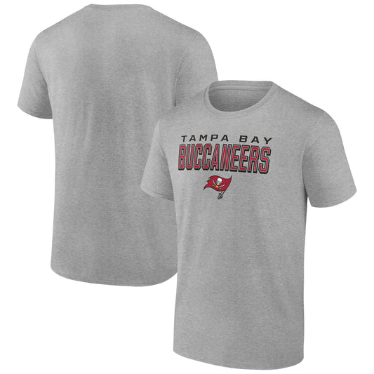 Men's Heather Gray Tampa Bay Buccaneers Swagger T-Shirt