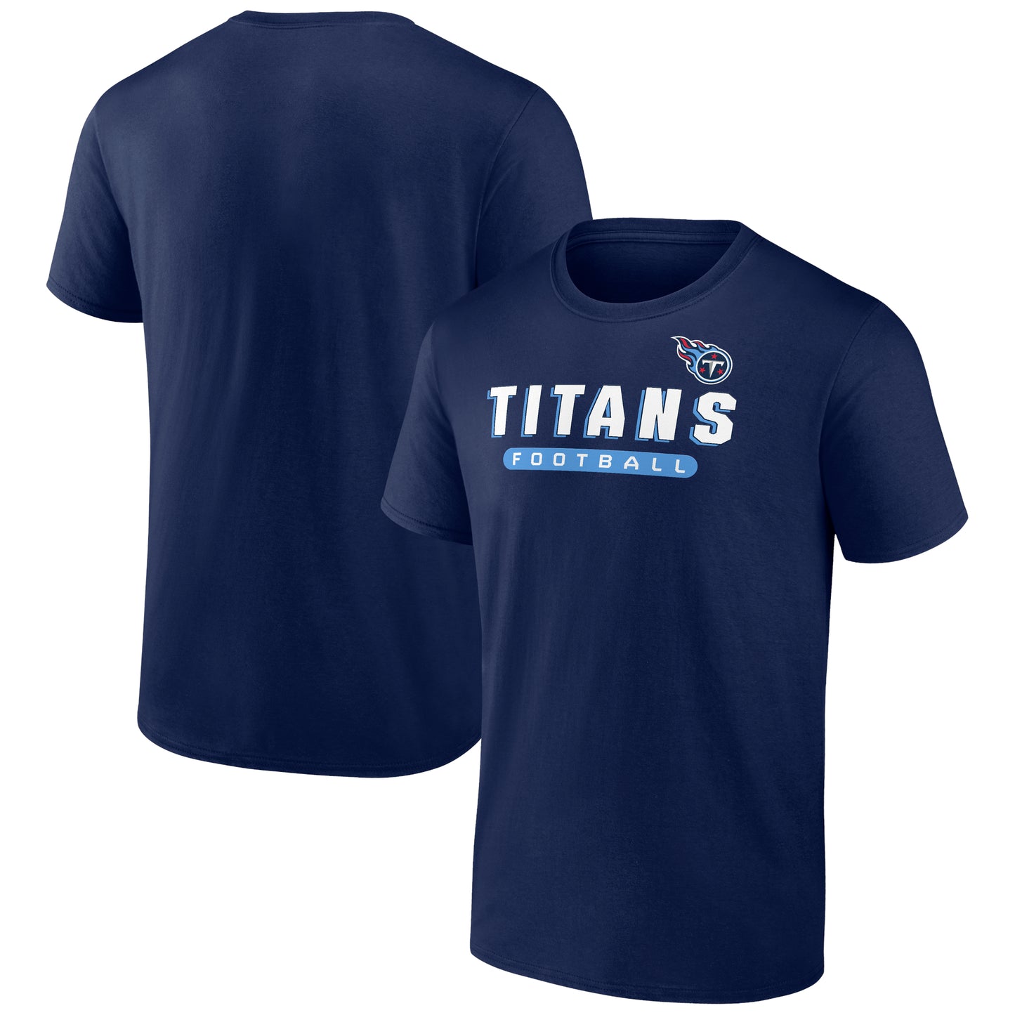 Men's Navy Tennessee Titans Spirit T-Shirt