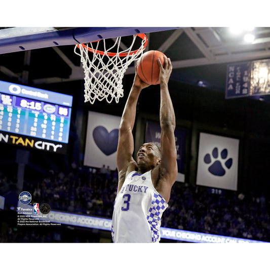 Bam Adebayo Kentucky Wildcats Unsigned Dunks the Ball Photograph