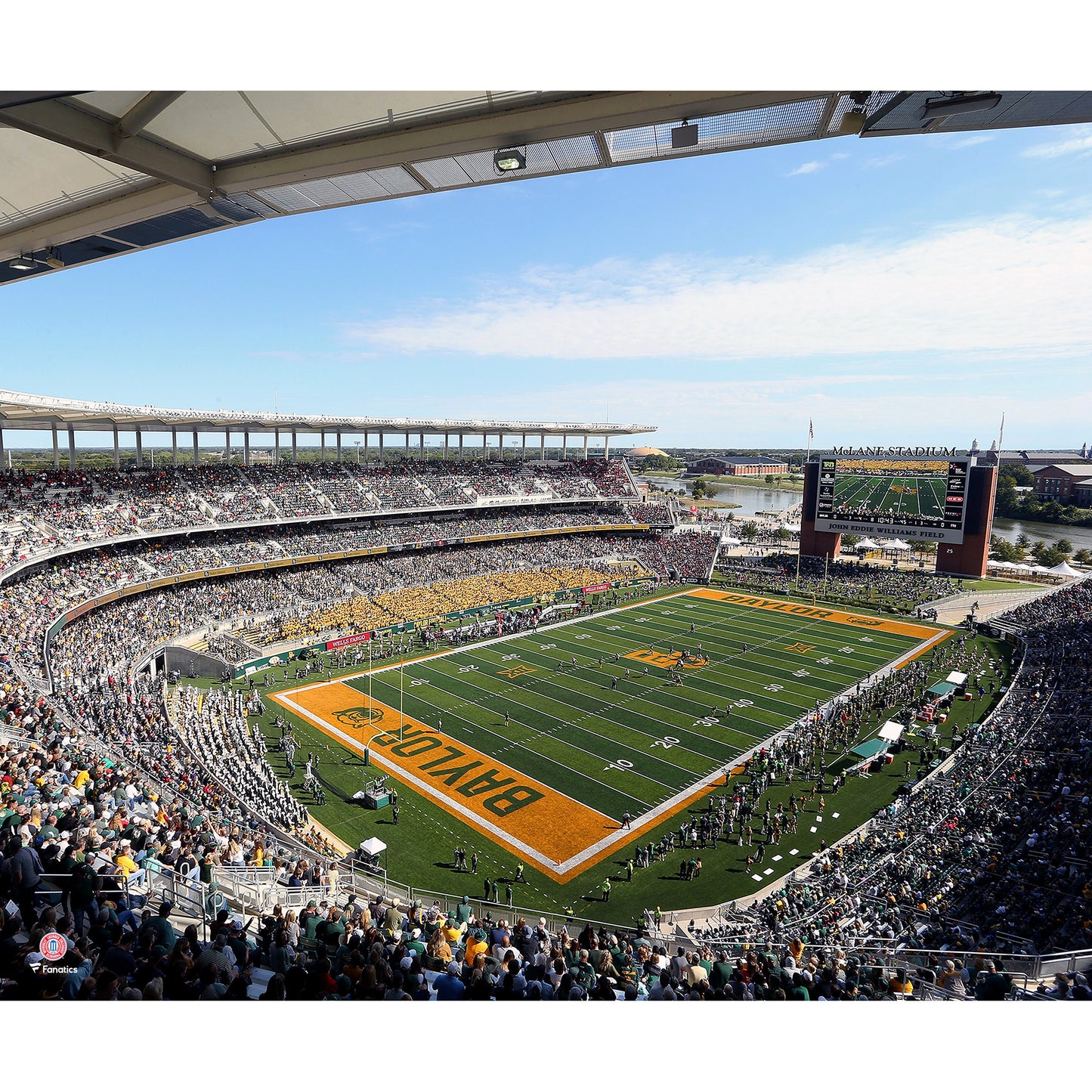 Baylor Bears Unsigned General Stadium View Photograph