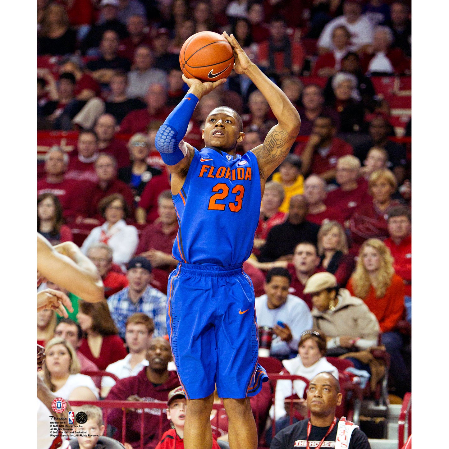 Bradley Beal Florida Gators Unsigned Shoots a Jump Shot Photograph