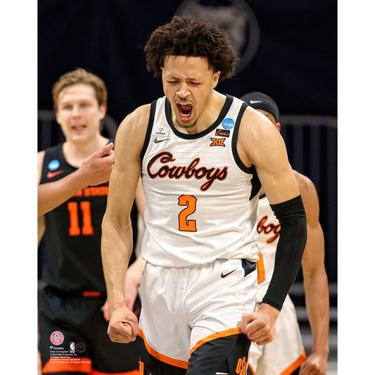 Cade Cunningham Oklahoma State Cowboys Unsigned Celebration Photograph