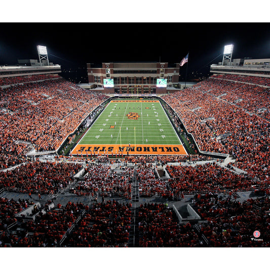 Oklahoma State Cowboys Unsigned Boone Pickens Stadium General View Photograph