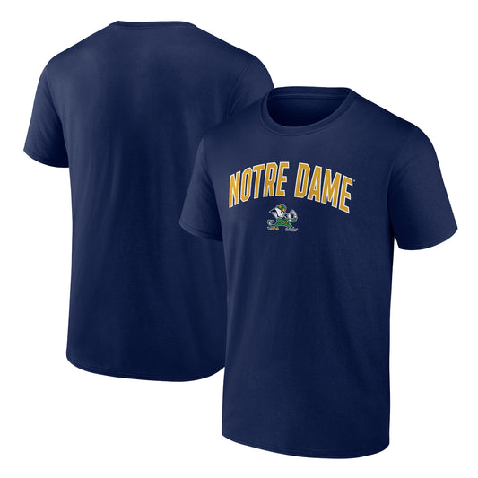 Men's Navy Notre Dame Fighting Irish Tall Engage Arch T-Shirt