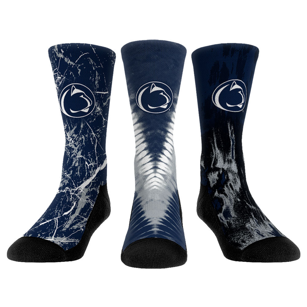 Unisex Rock Em Socks Penn State Nittany Lions Three-Pack Crew Socks Set