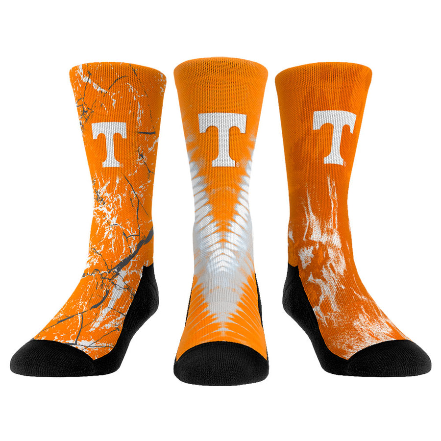 Unisex Rock Em Socks Tennessee Volunteers Three-Pack Crew Socks Set