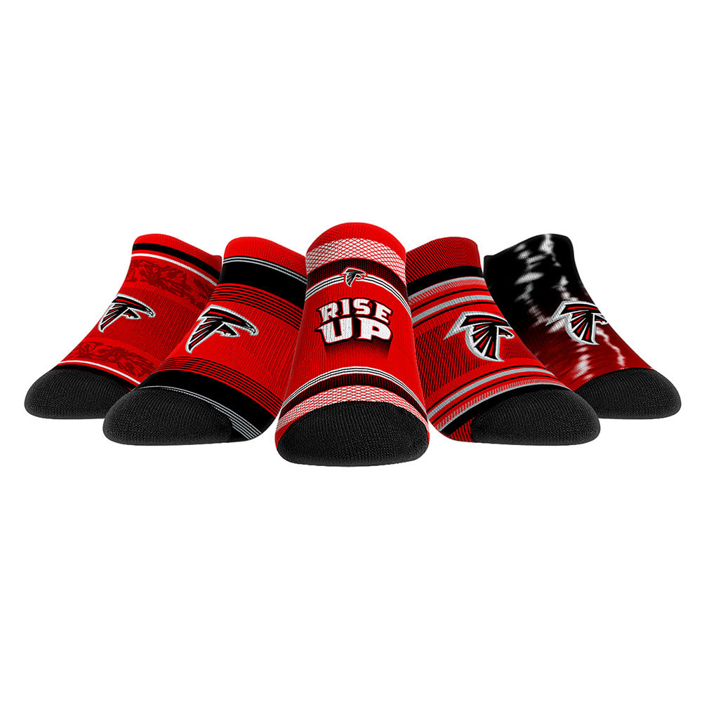 Unisex Rock Em Socks Atlanta Falcons Super Fan Five-Pack Low-Cut Socks Set