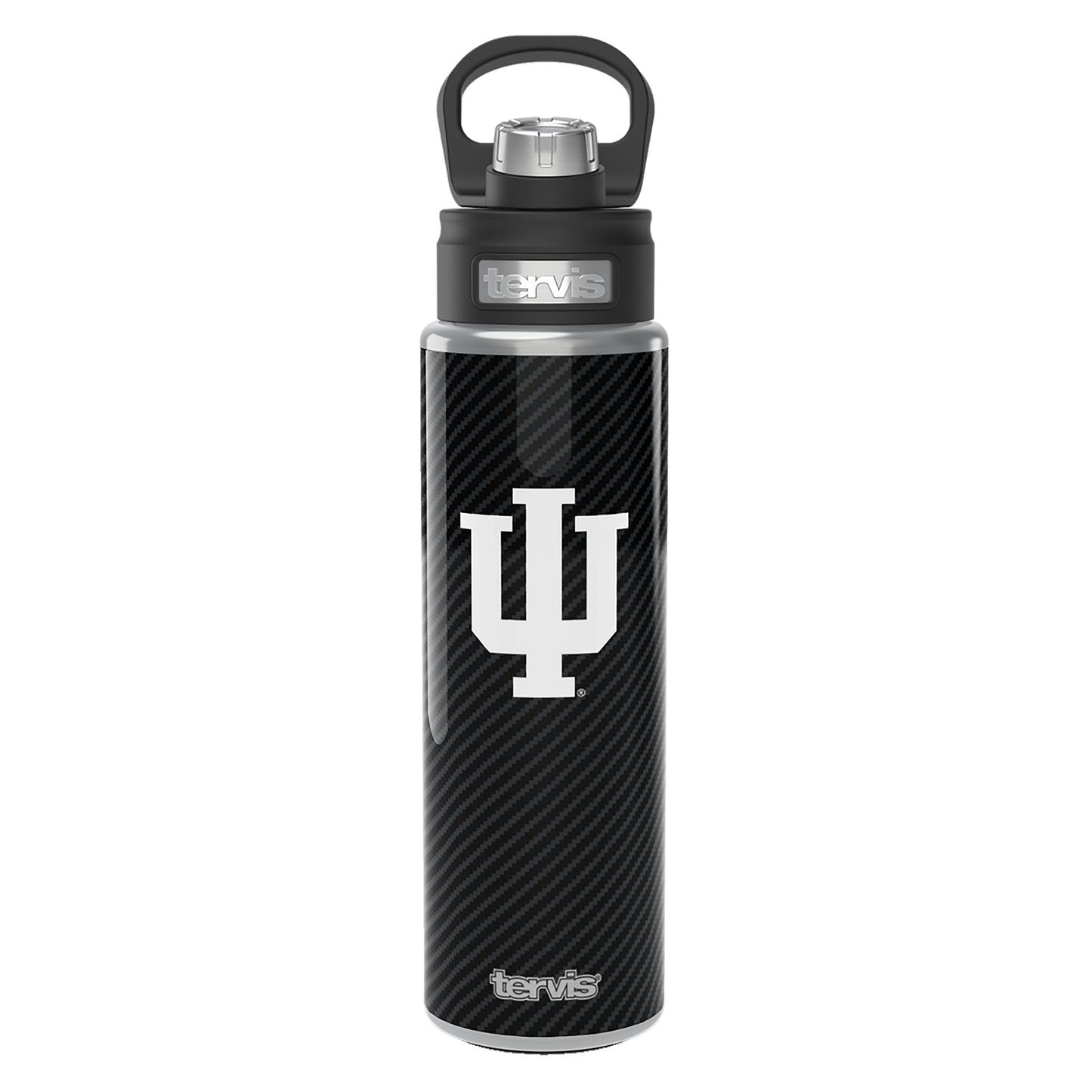Tervis Indiana Hoosiers 24oz. Carbon Fiber Wide Mouth Bottle