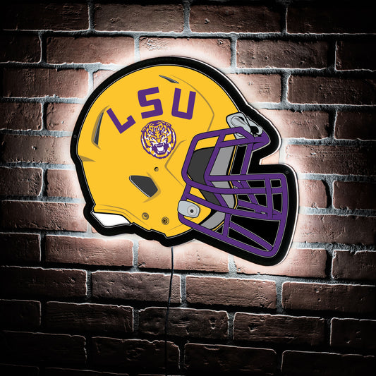 LSU Tigers LED Wall Helmet