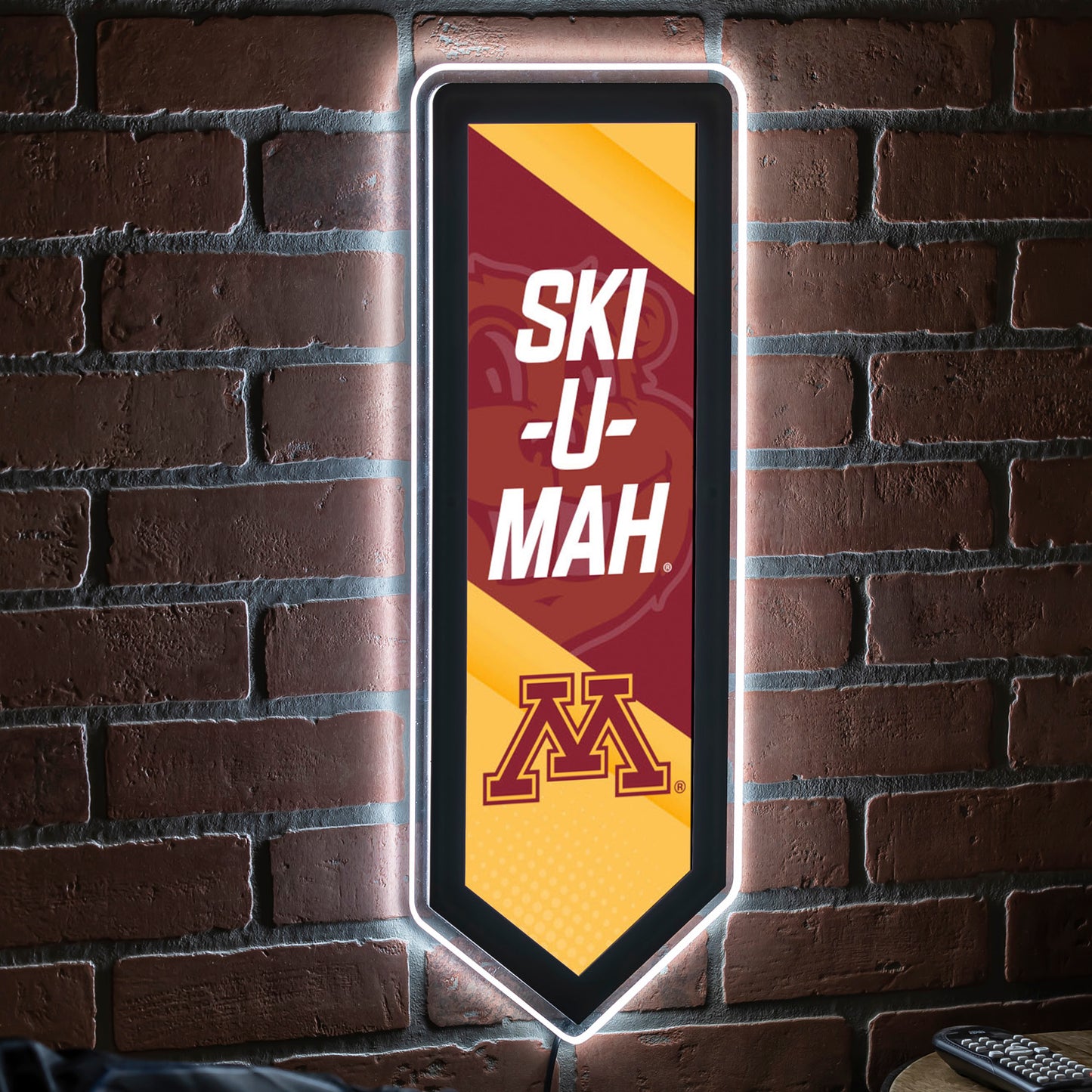 Minnesota Golden Gophers LED Wall Pennant