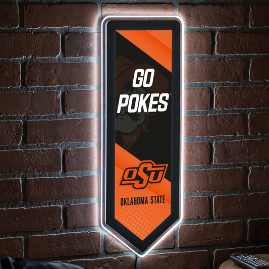 Oklahoma State Cowboys LED Wall Pennant