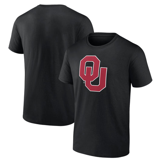 Men's Black Oklahoma Sooners Logo T-Shirt