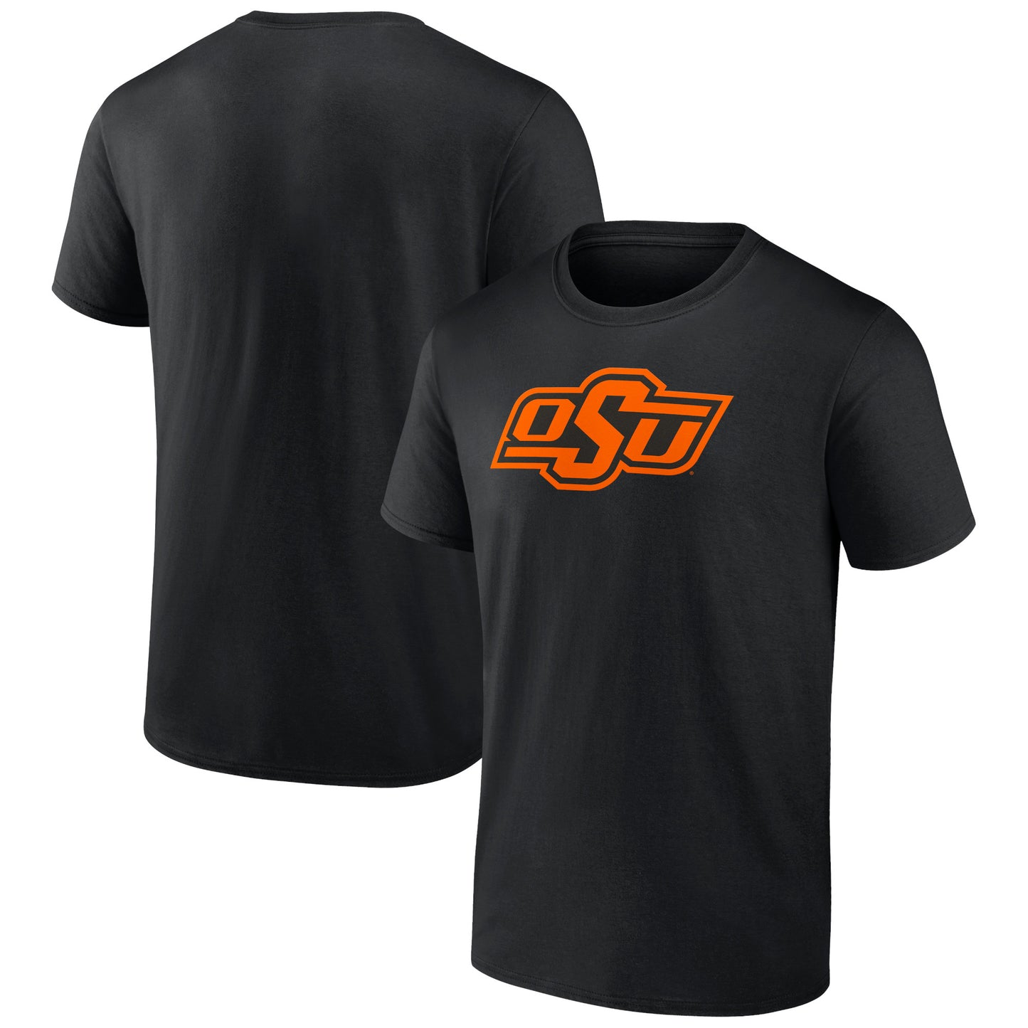 Men's Black Oklahoma State Cowboys Logo T-Shirt