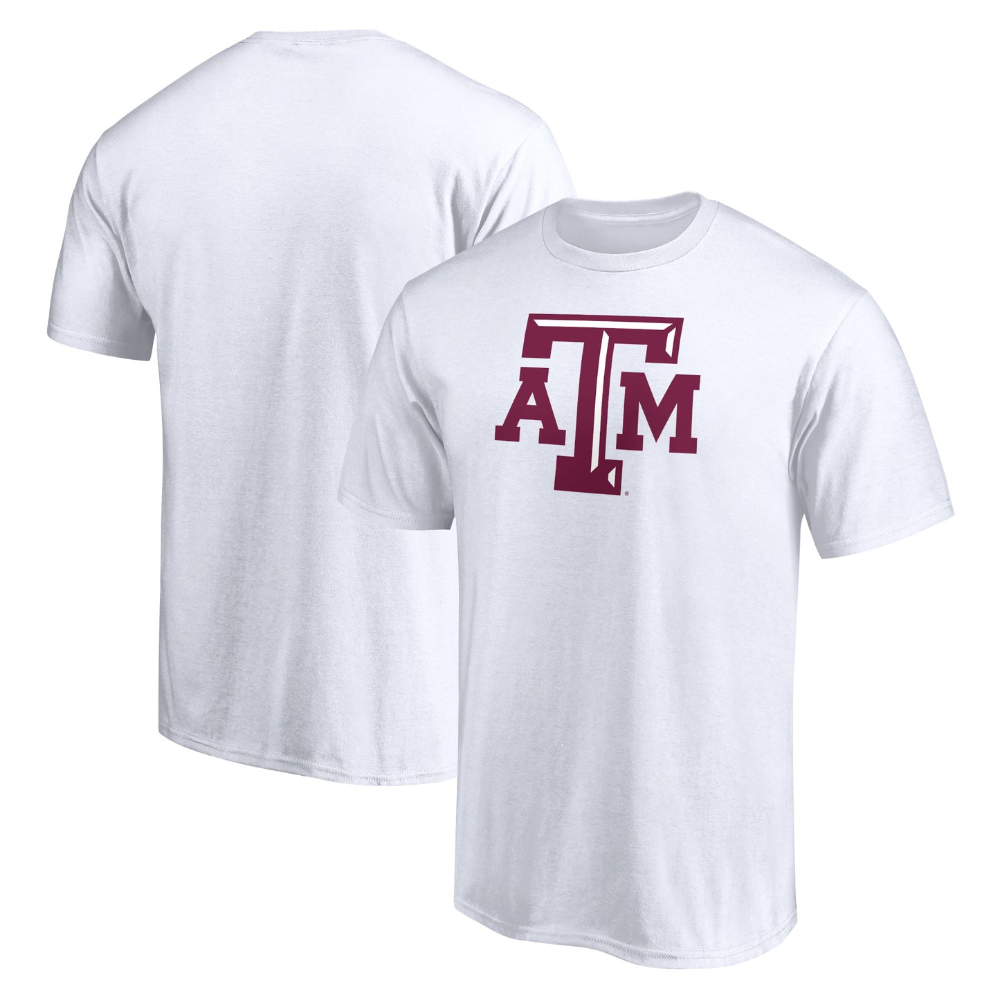 Men's White Texas A&M Aggies Logo T-Shirt