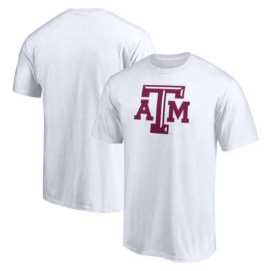 Men's White Texas A&M Aggies Logo T-Shirt