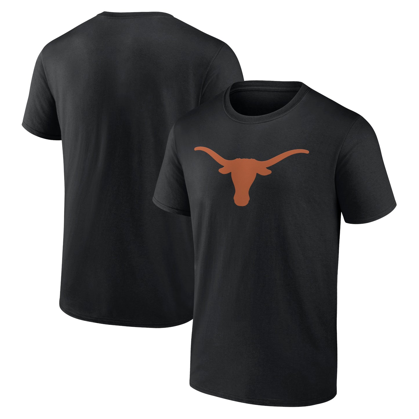 Men's Black Texas Longhorns Logo T-Shirt