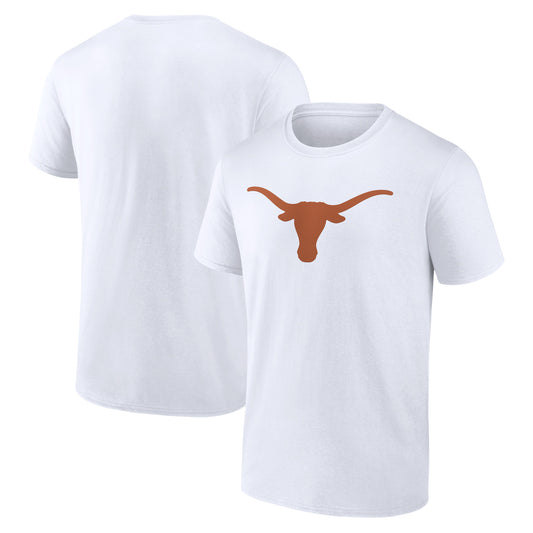 Men's White Texas Longhorns Logo T-Shirt