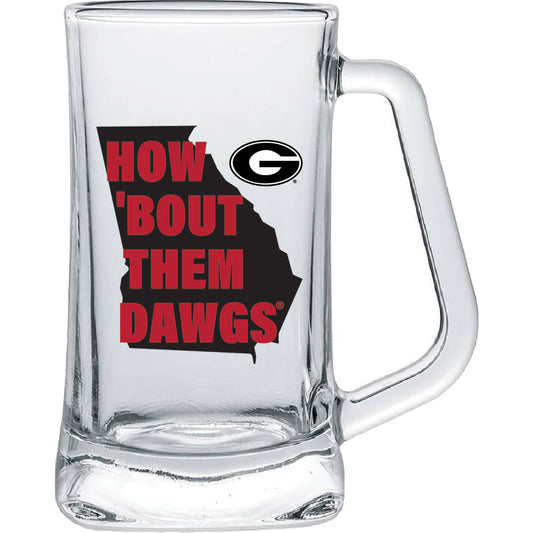 Georgia Bulldogs 15oz. Hometown Glass Tankard