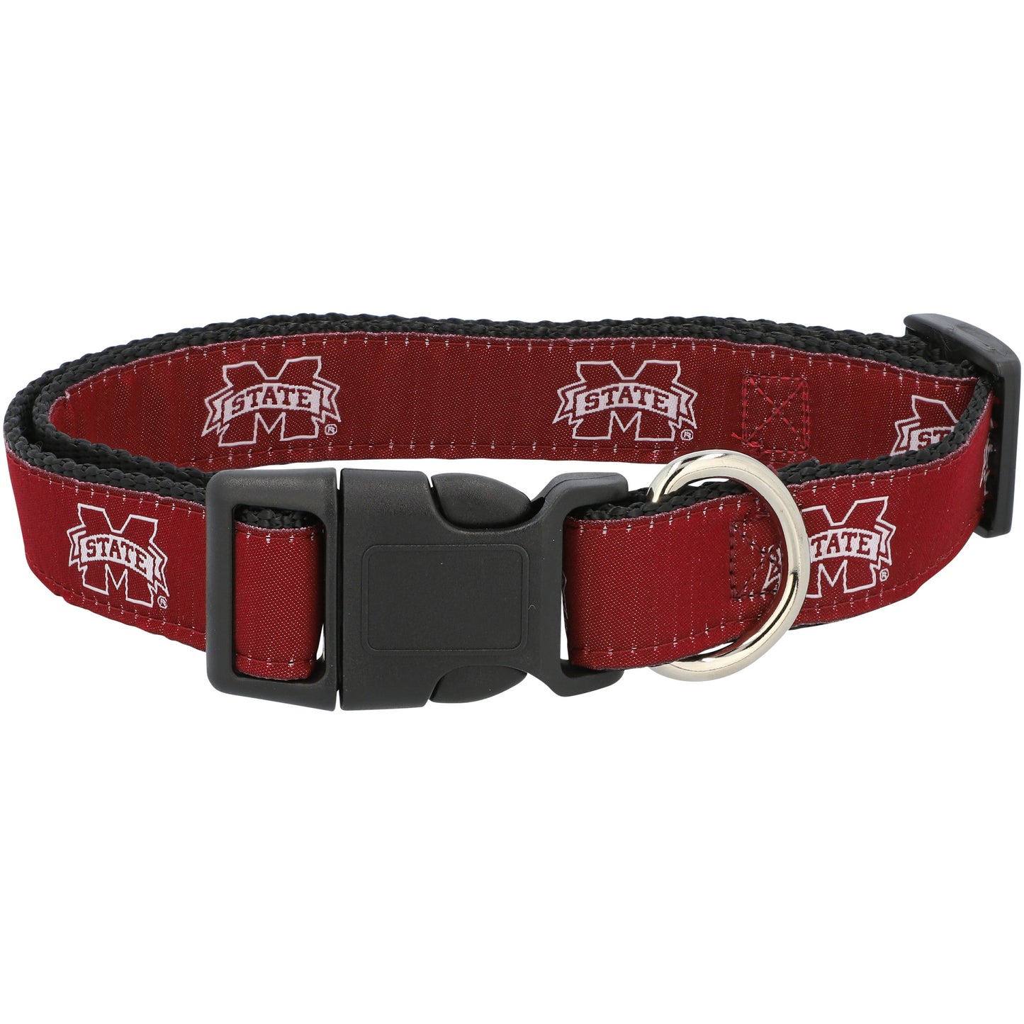 Mississippi State Bulldogs 1" Regular Dog Collar