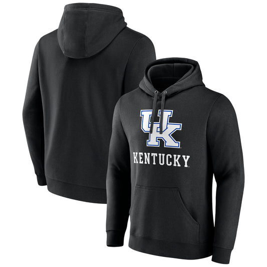 Men's Black Kentucky Wildcats Lockup Team Pullover Hoodie
