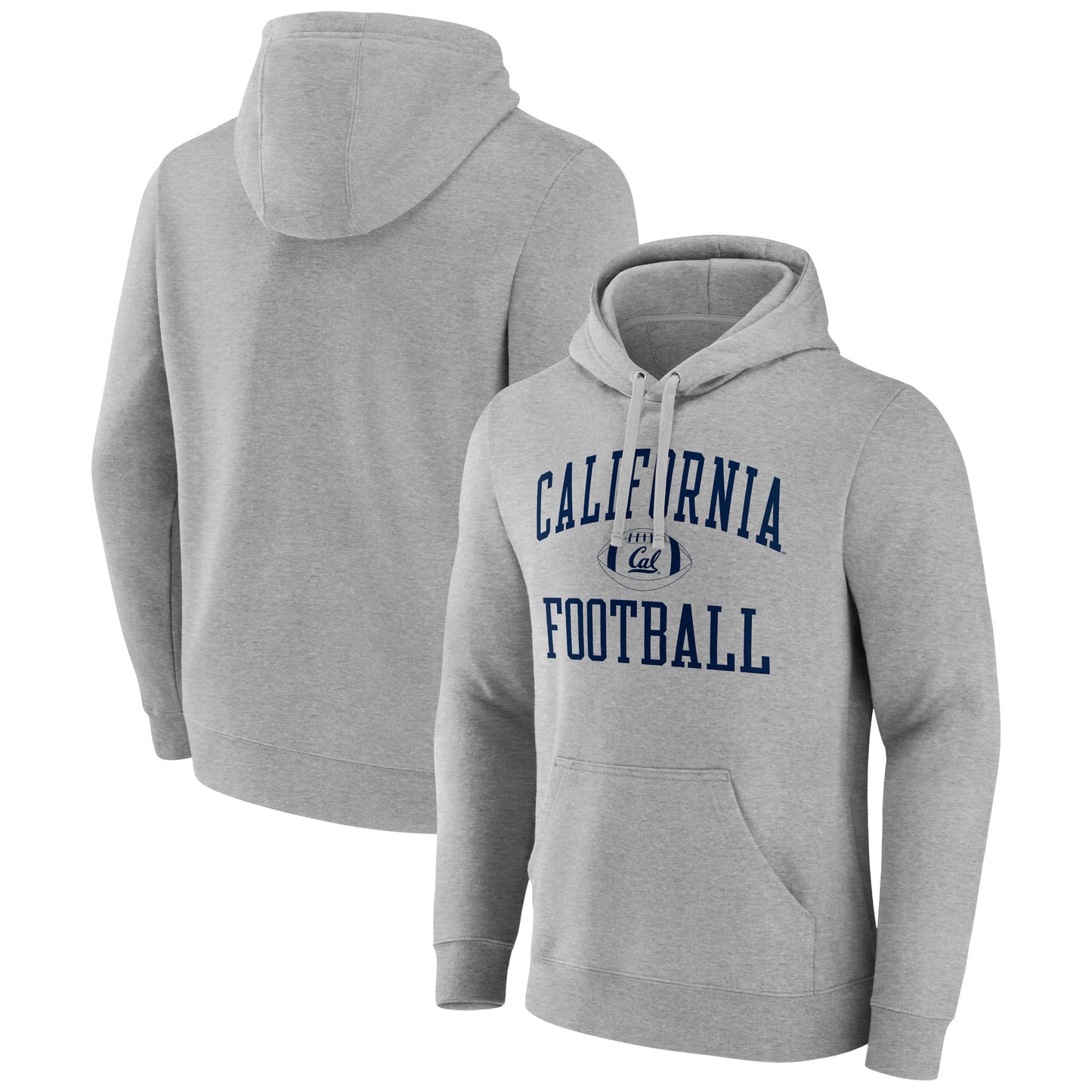 Men's Gray Cal Bears First Sprint Team Pullover Hoodie