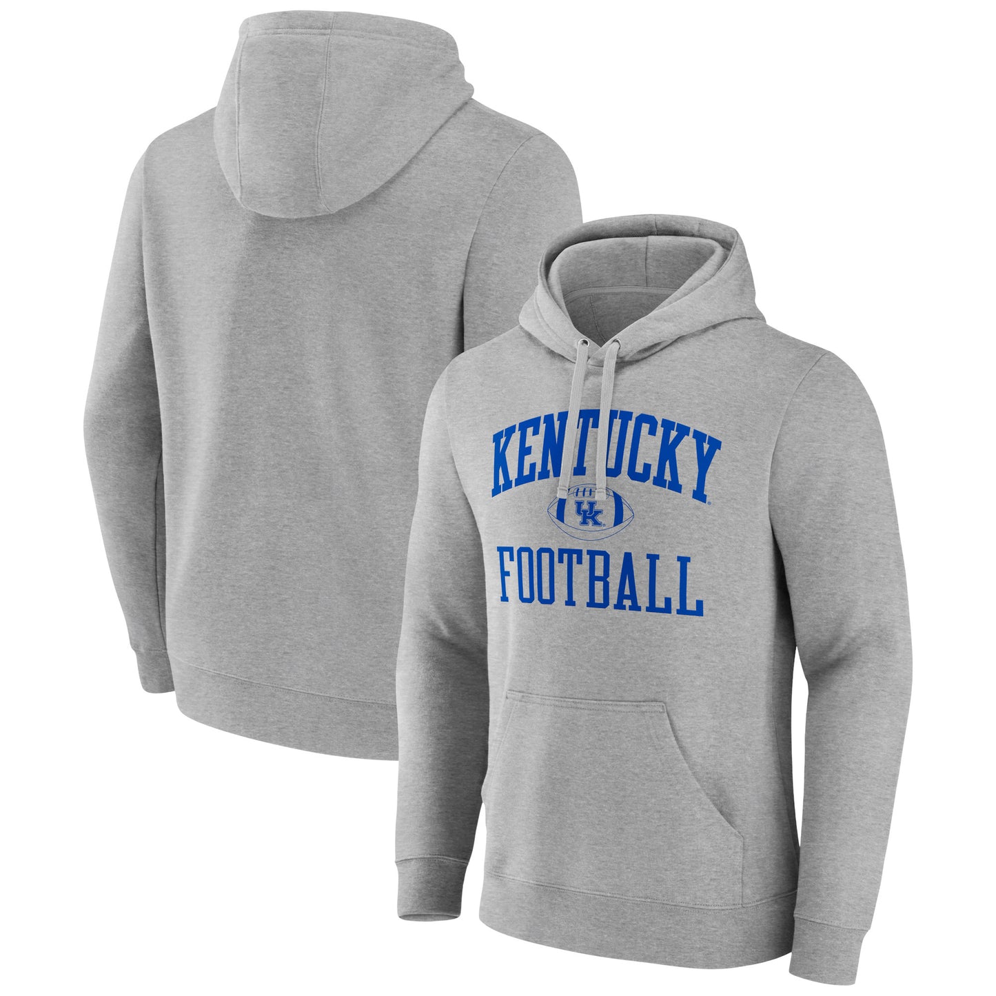Men's Gray Kentucky Wildcats First Sprint Team Pullover Hoodie