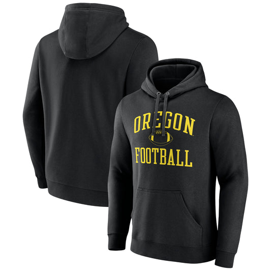 Men's Black Oregon Ducks First Sprint Team Pullover Hoodie