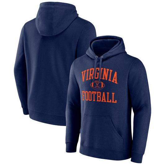 Men's Navy Virginia Cavaliers First Sprint Team Pullover Hoodie