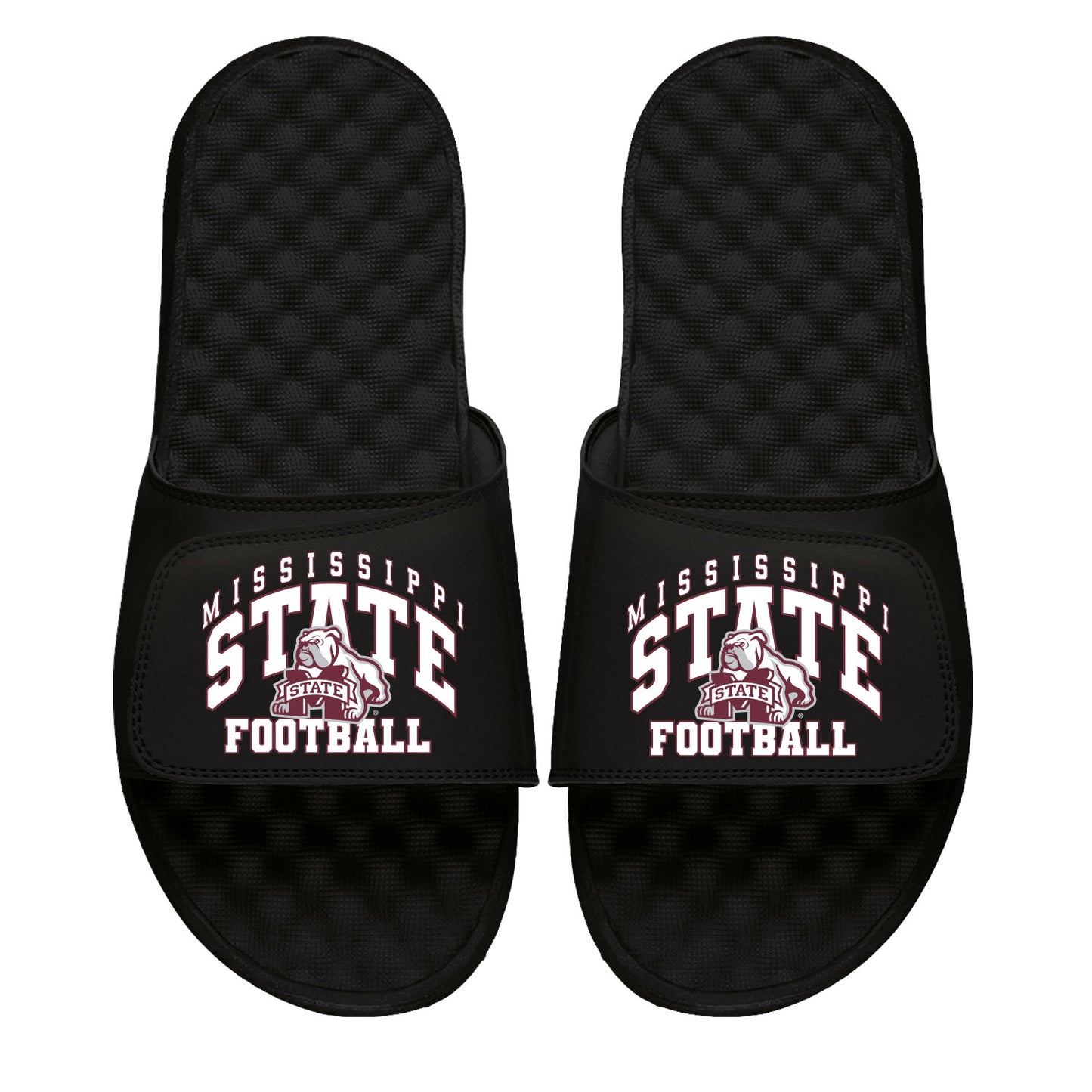 Unisex ISlide Black Mississippi State Bulldogs Alternate Logo Slide Sandals