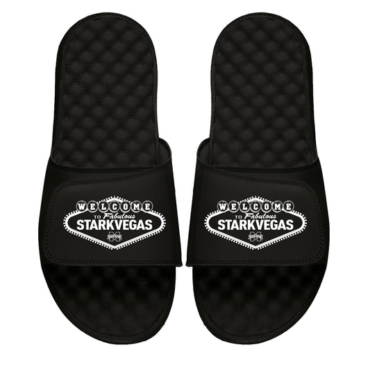 Unisex ISlide Black Mississippi State Bulldogs Stark Vegas Logo Slide Sandals