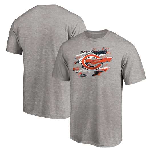 Men's Heather Gray Chicago Bears True Color T-Shirt