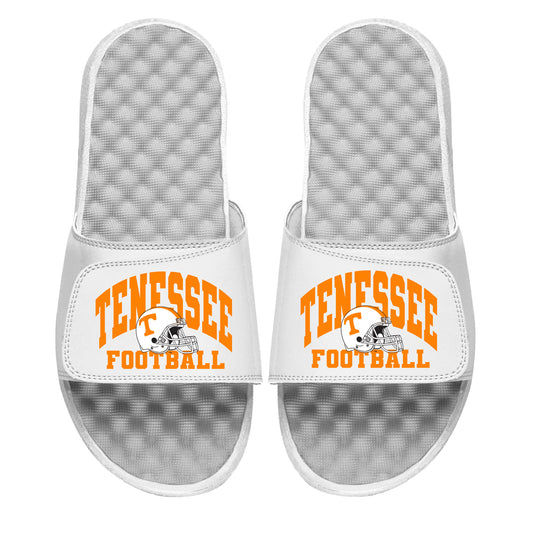 Youth ISlide White Tennessee Volunteers Football Varsity Slide Sandals