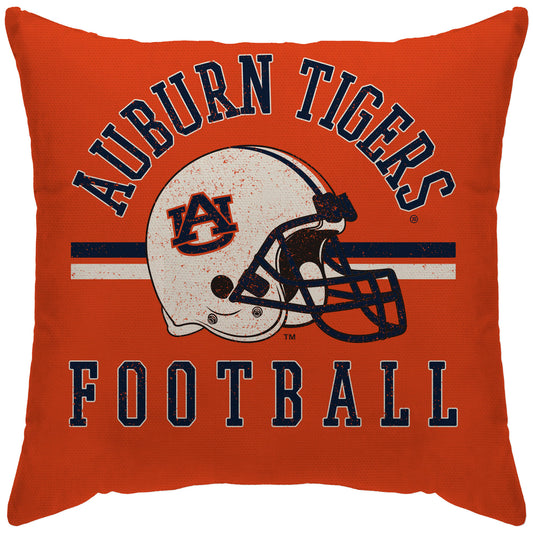 Auburn Tigers 18'' x 18'' Helmet Logo Duck Cloth Décor Pillow Cover
