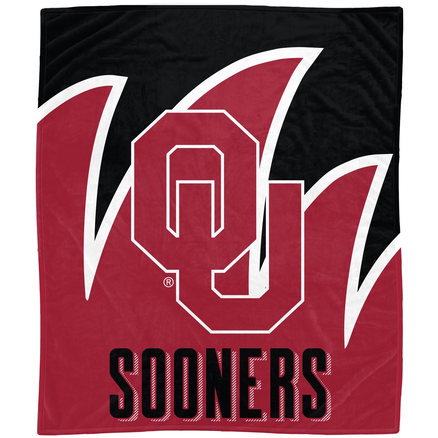 Oklahoma Sooners 60'' x 70'' Splash Coral Fleece Blanket