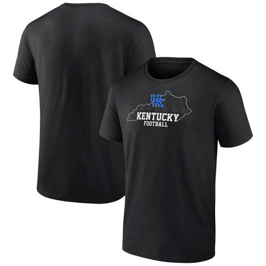 Men's Black Kentucky Wildcats State Field T-Shirt