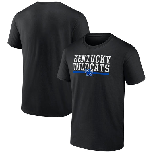 Men's Black Kentucky Wildcats Collegiate Stack T-Shirt