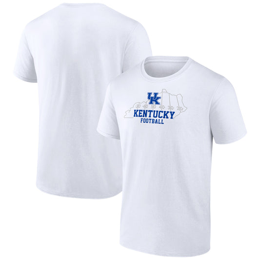 Men's White Kentucky Wildcats State Field T-Shirt