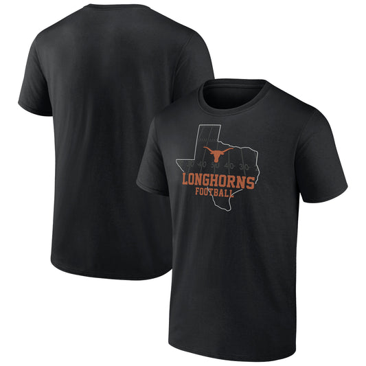 Men's Black Texas Longhorns State Field T-Shirt