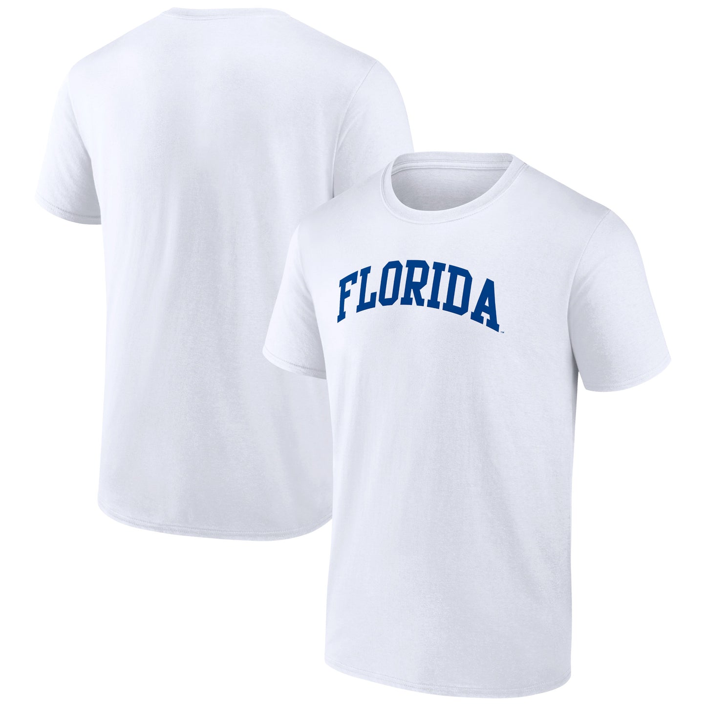 Men's White Florida Gators Arch College T-Shirt