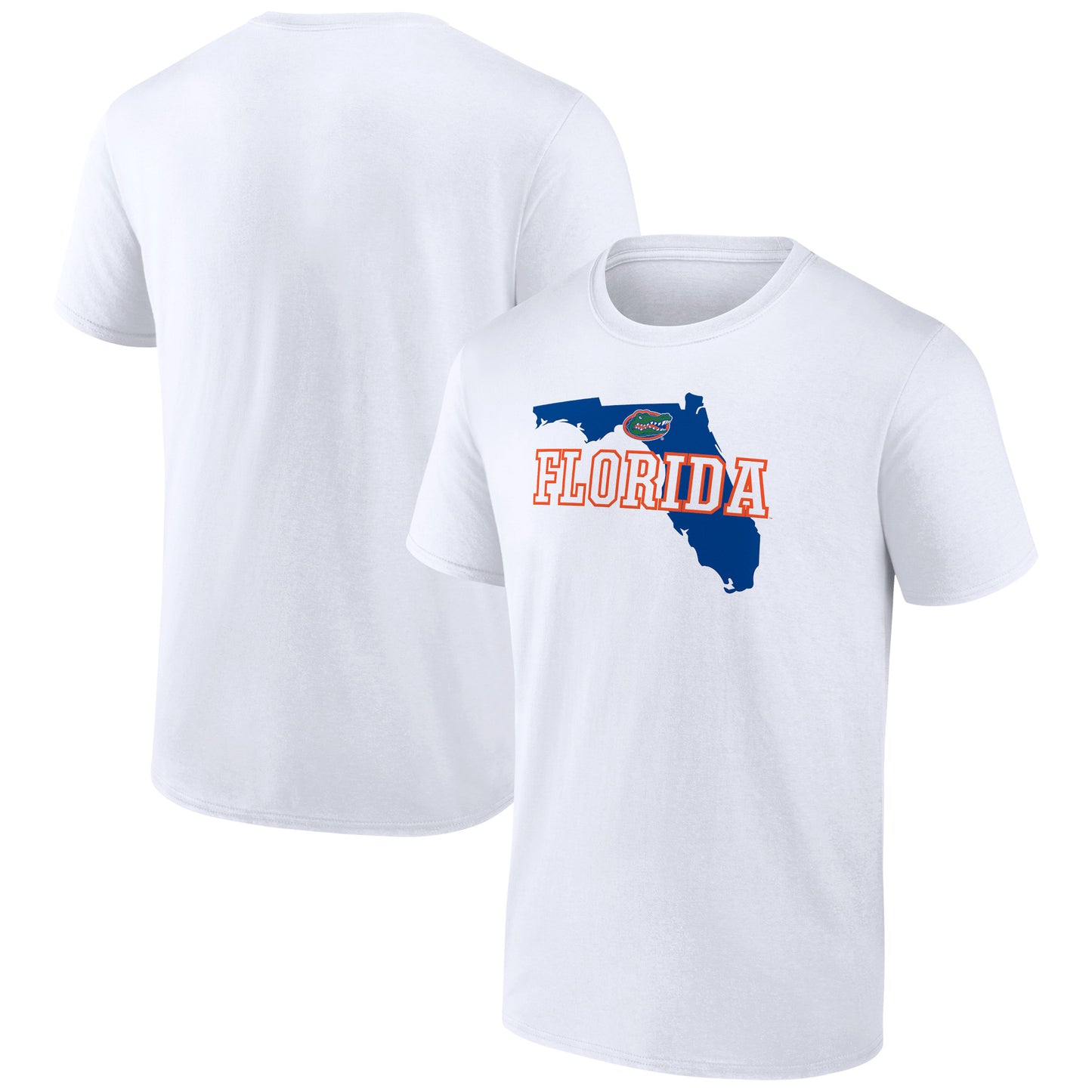 Men's White Florida Gators Home State T-Shirt