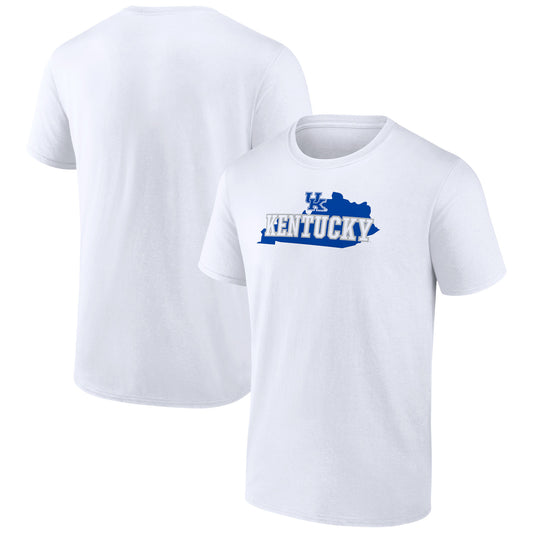 Men's White Kentucky Wildcats Home State T-Shirt