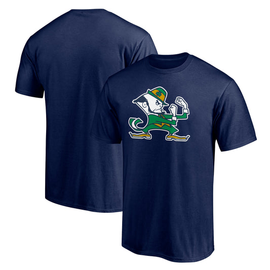 Men's Navy Notre Dame Fighting Irish Leprechaun T-Shirt