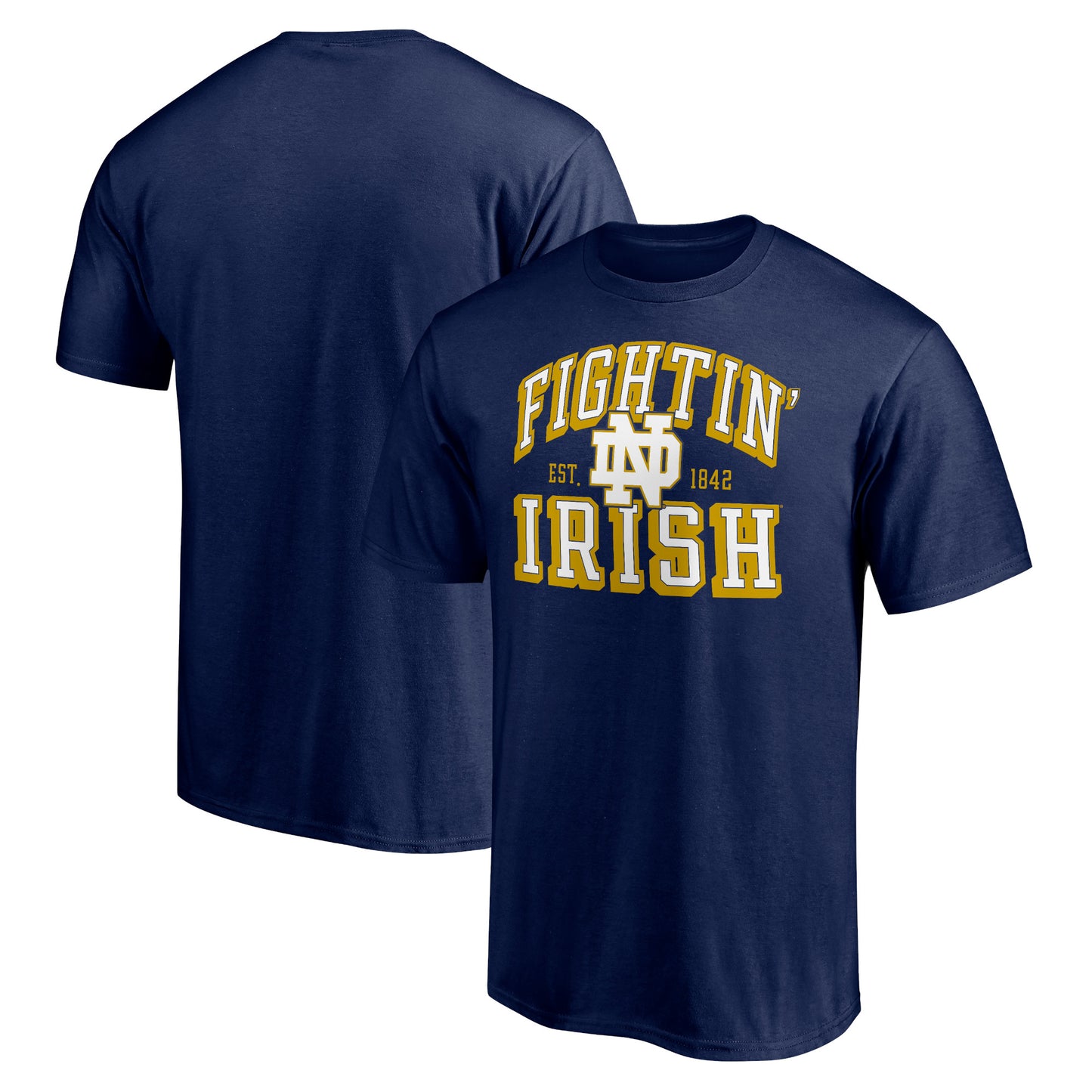 Men's Navy Notre Dame Fighting Irish Winning Time T-Shirt