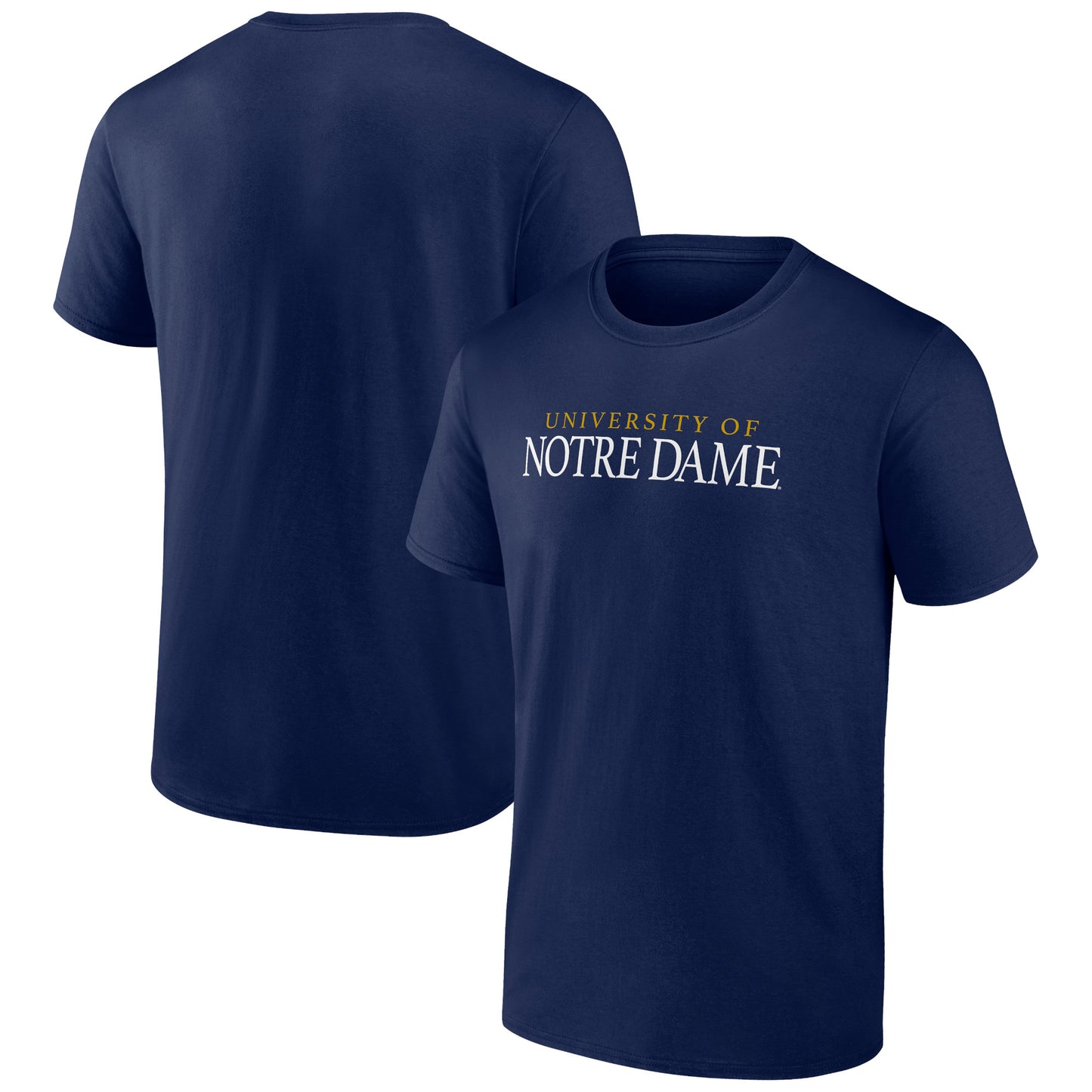 Men's Navy Notre Dame Fighting Irish University T-Shirt