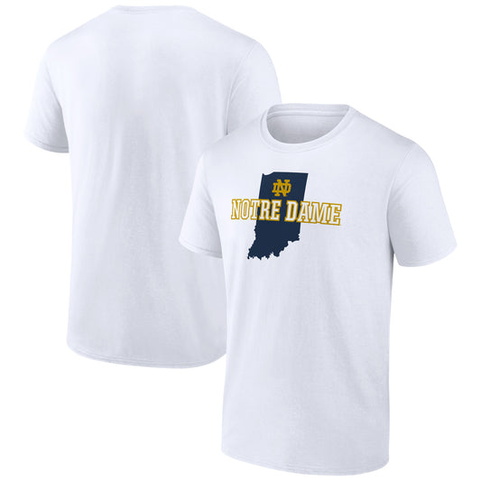 Men's White Notre Dame Fighting Irish Home State T-Shirt