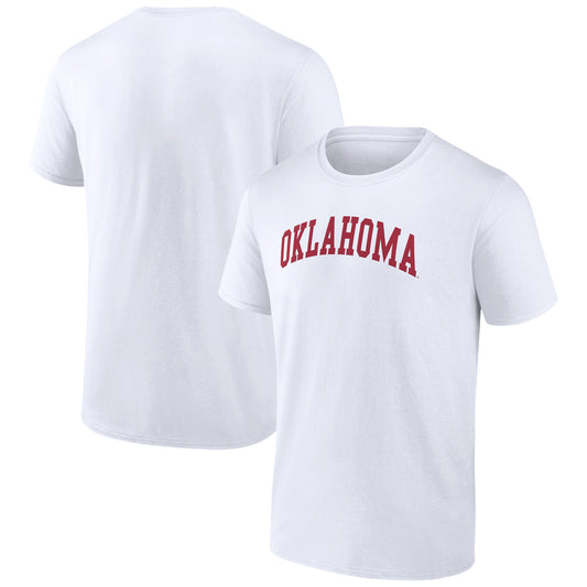 Men's White Oklahoma Sooners Arch College T-Shirt