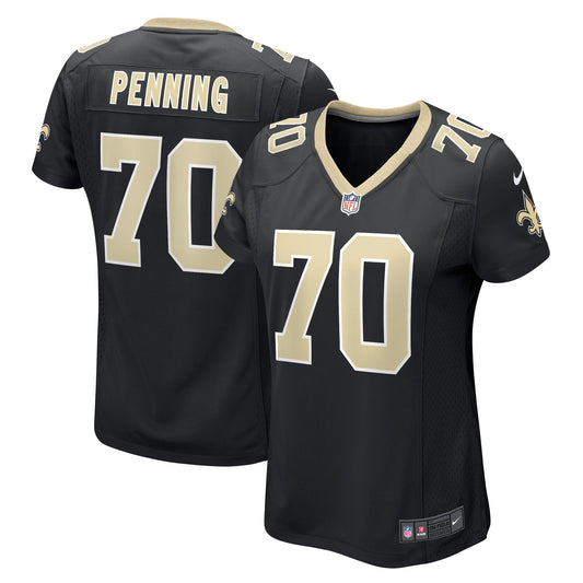 Women's Nike Trevor Penning Black New Orleans Saints Game Player Jersey