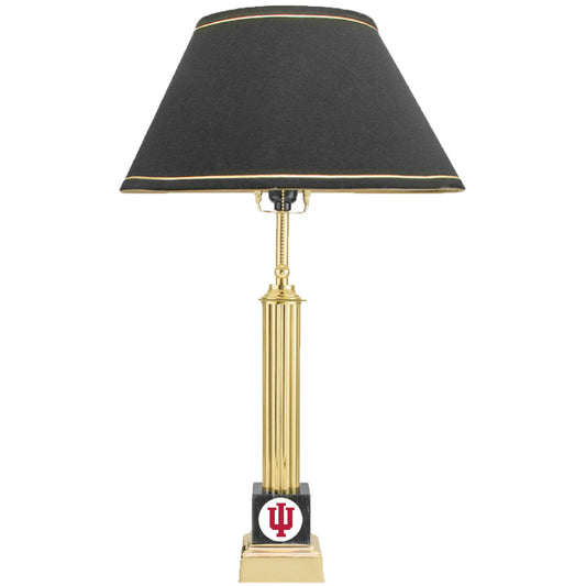Gold Indiana Hoosiers Logo Alumni Lamp