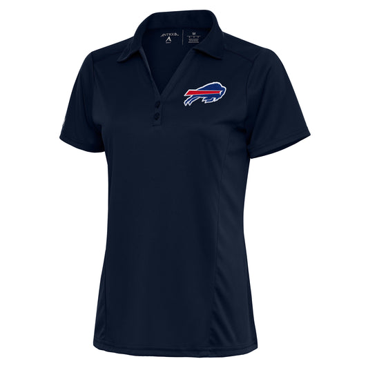 Women's Antigua Navy Buffalo Bills Team Logo Tribute Polo